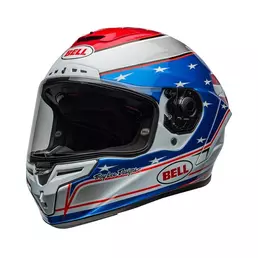 Bell Race Star Flex Dlx Beaubier 24 White Blue Синий