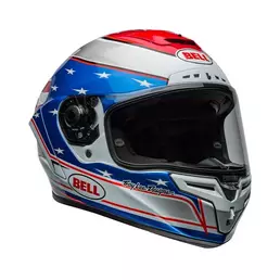 Bell Race Star Flex Dlx Beaubier 24 White Blue Синий