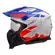 Ls2 Of606 Drifter Trek Мотошлем White Blue Red Синий