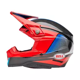 Bell Moto-10 Spherical Evade Мотошлем Red Красный