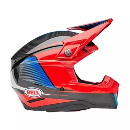 Bell Moto-10 Spherical Evade Мотошлем Red Красный