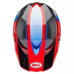 Bell Moto-10 Spherical Evade Мотошлем Red Красный