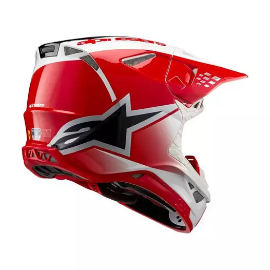 Alpinestars Supertech M10 2206 Unite Мотошлем Red Красный