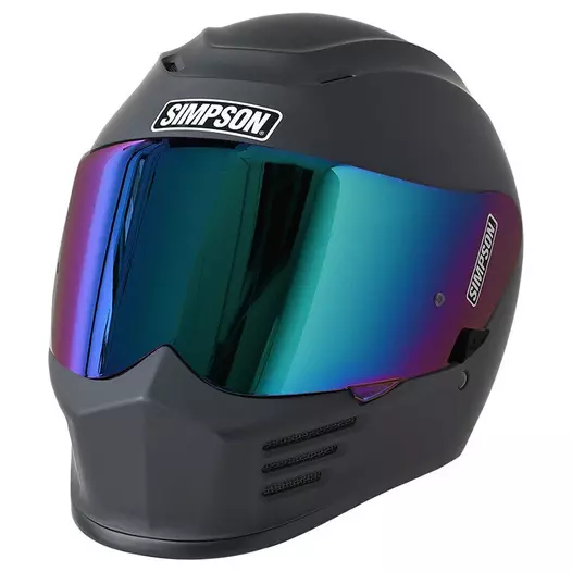 Simpson Speed Мотошлем Black Matt Черный (размер: xs)