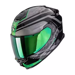 Scorpion Exo-gt Sp Air Arten Мотошлем Black Green Зеленый