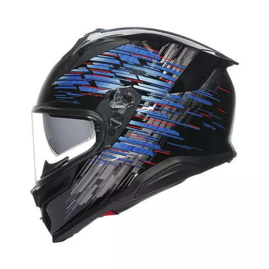 Agv K7 E2206 Genisys Мотошлем Black Blue Grey Синий