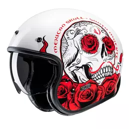Hjc V31 Desto Мотошлем Red White Красный