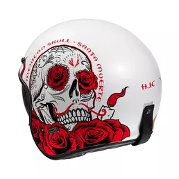 Hjc V31 Desto Мотошлем Red White Красный