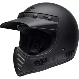 Bell Moto-3 Ece6 Classic Мотошлем Black Matt Черный