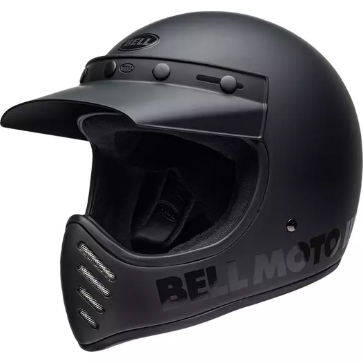 Bell Moto-3 Ece6 Classic Мотошлем Black Matt Черный (размер: s)