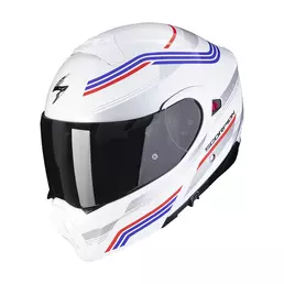 Scorpion Exo 930 Multi Мотошлем White Blue Red Белый