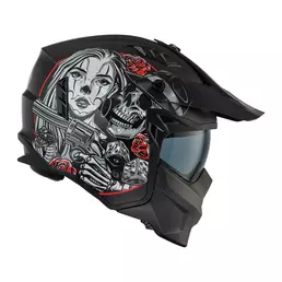 Premier Subverter Db 9 Bm Мотошлем Black Matt Черный