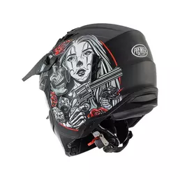 Premier Subverter Db 9 Bm Мотошлем Black Matt Черный