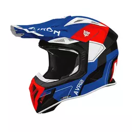 Airoh Aviator Ace 2 Shield Мотошлем Blue Red Синий