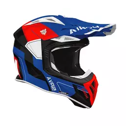 Airoh Aviator Ace 2 Shield Мотошлем Blue Red Синий