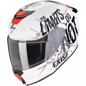 Scorpion EXO-JNR BOUM Full Face Child Motorcycle Мотошлем White Black