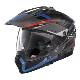 Nolan N70.2x Earthquake N-com Blue Black Синий