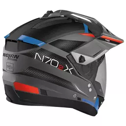 Nolan N70.2x Earthquake N-com Blue Black Синий