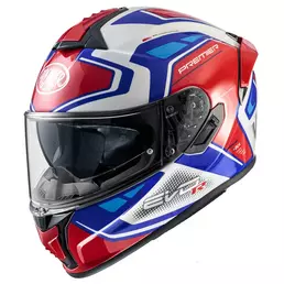 Premier Evoluzione Rr 13 Мотошлем Blue Red White Синий