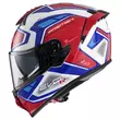 Premier Evoluzione Rr 13 Мотошлем Blue Red White Синий