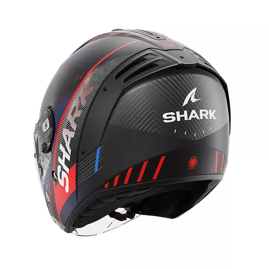 Shark Rs Jet Carbon Speed-tech Мотошлем Blue Red