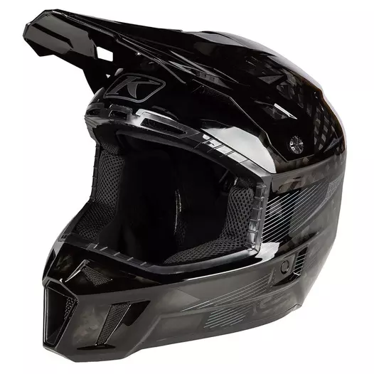 Klim F3 Carbon Pro Striker Мотошлем Black Черный (размер: xs)