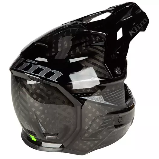 Klim F3 Carbon Pro Striker Мотошлем Black Черный