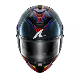 Shark Spartan Gt Pro Carbon Speed-vib Мотошлем Blue Red Синий