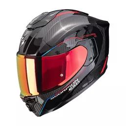 Scorpion Exo-1500 Carbon Air Mundi Мотошлем Red Красный