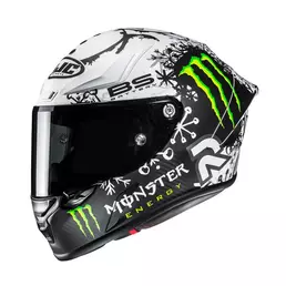 Hjc Rpha 1 V2 Carbon Snow Diablo Мотошлем Белый