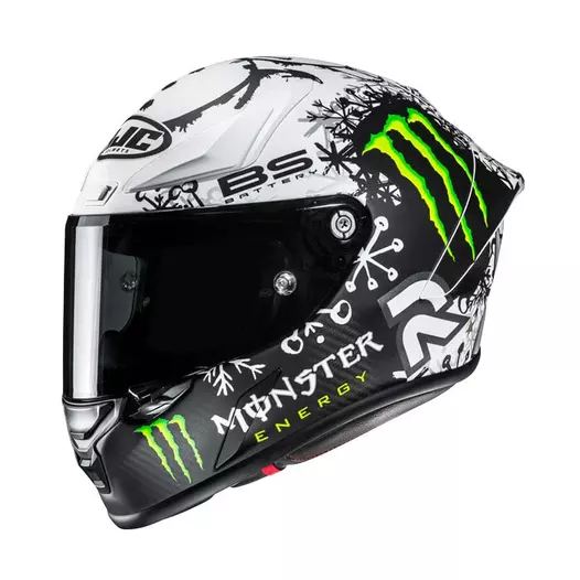 Hjc Rpha 1 V2 Carbon Snow Diablo Мотошлем Белый (размер: xs)