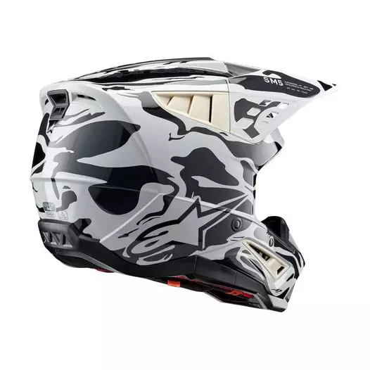Alpinestars Sm5 2206 Mineral Мотошлем Grey Серый