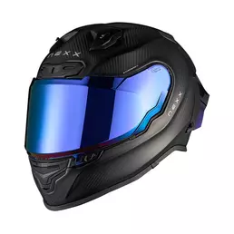 Мотошлем Nexx X.r3r Zero Pro 2 Carbon Matte Blue Синий