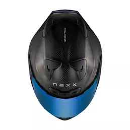 Мотошлем Nexx X.r3r Zero Pro 2 Carbon Matte Blue Синий