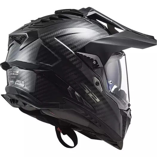 Ls2 Mx701 Explorer Carbon Мотошлем Black Черный
