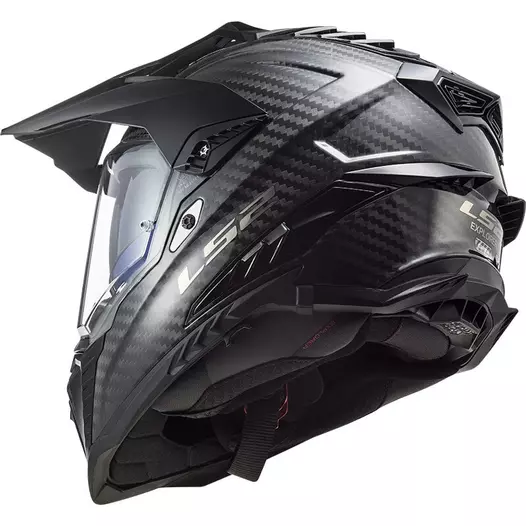 Ls2 Mx701 Explorer Carbon Мотошлем Black Черный