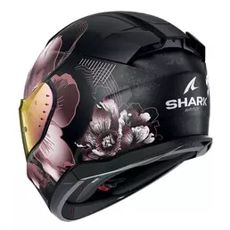 Shark D-skwal 3 Mayfer Mat Мотошлем Purple Gold Золотистый