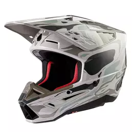 Alpinestars Sm5 2206 Mineral Мотошлем Celadon Серый (размер: s)