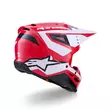 Alpinestars Sm3 Heat Мотошлем Red White Красный