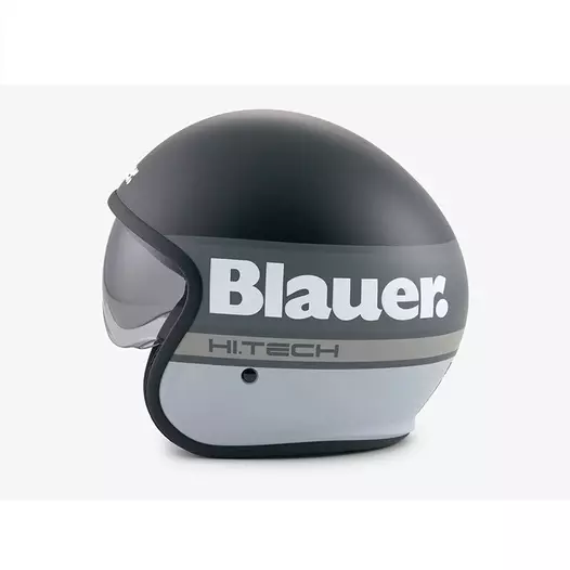 Blauer Pilot 4.0 Мотошлем Black White Matt Черный (размер: xs)