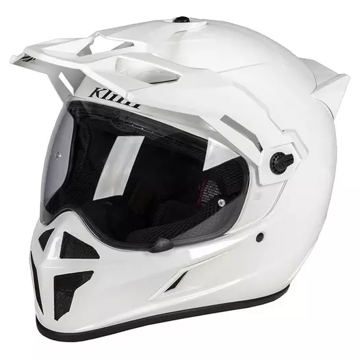 Klim Krios Karbon Мотошлем Gloss White Белый (размер: 2xl)