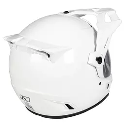 Klim Krios Karbon Мотошлем Gloss White Белый