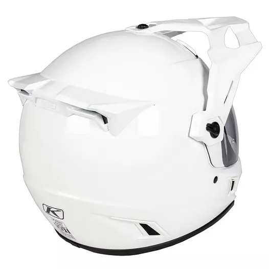 Klim Krios Karbon Мотошлем Gloss White Белый