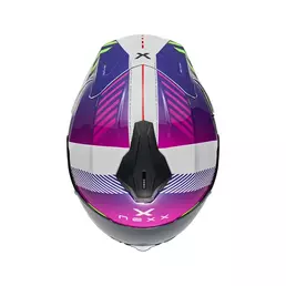 Nexx Y.100r Fade Мотошлем Purple White Белый