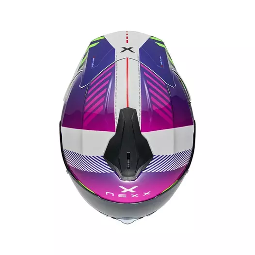 Nexx Y.100r Fade Мотошлем Purple White Белый