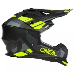 O Neal 2srs Spyde V.23 Мотошлем Black Yellow Зеленый