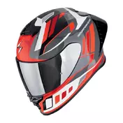 Scorpion Exo R1 Evo 2 Air Vital Мотошлем White Red Белый