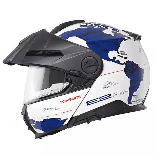 Schuberth E2 Atlas Modular Мотошлем Blue Синий