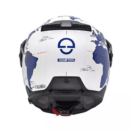 Schuberth E2 Atlas Modular Мотошлем Blue Синий
