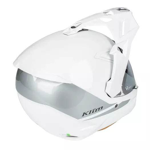 Klim X1 Alpha Мотошлем White High Rise Белый